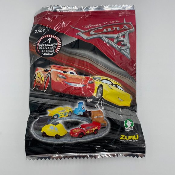 Disney Cars Blind Bag Unopened Car with Track Luigi Guido Cruz Ramirez Smokey - Picture 1 of 6
